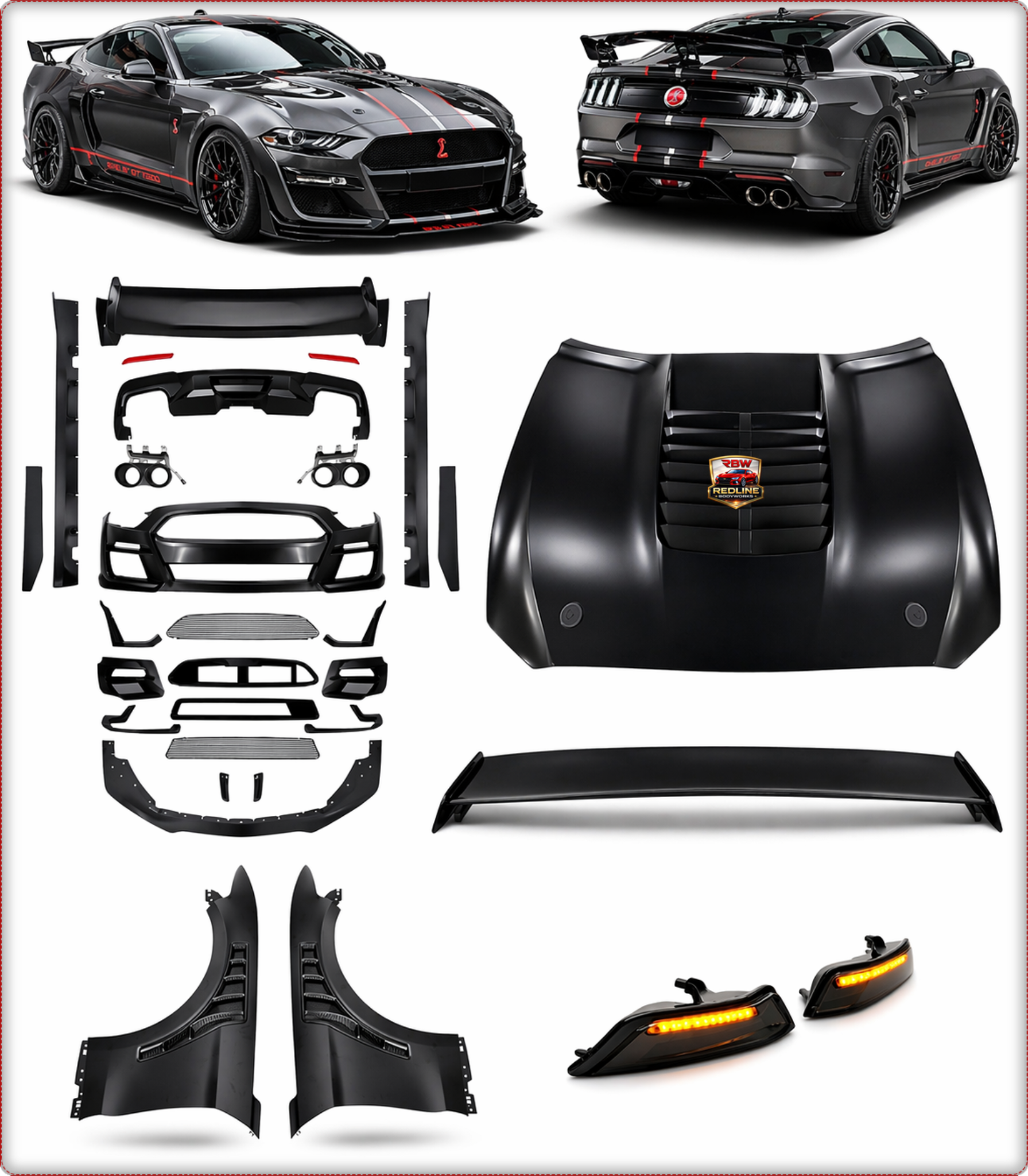 RBW Mustang body kit